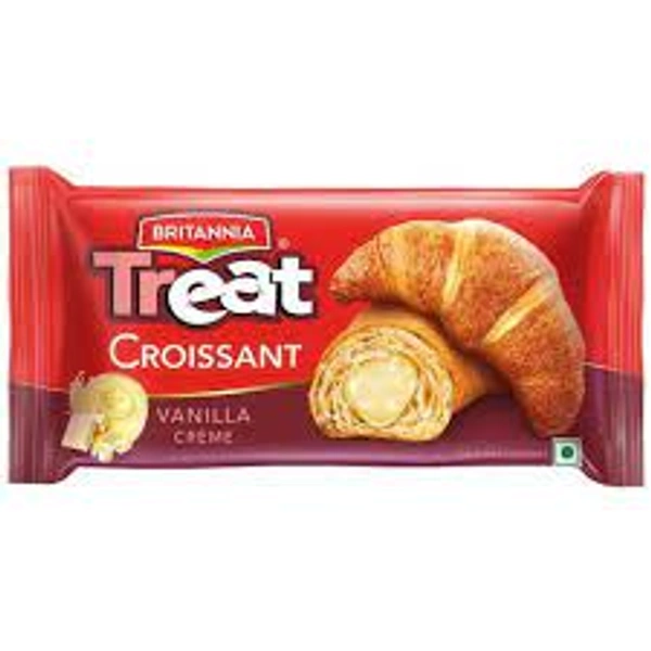 BRITANNIA CROISSANT VANILLA CAKE - 45GM