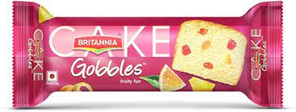 BRITANNIA GOOBLES FRUIT CAKE - 110GM
