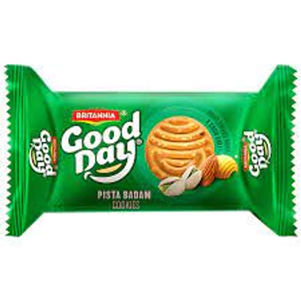 BRITANNIA GOOD DAY PISTA BADAM BISCUITS - 45GM