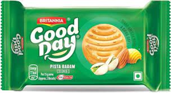 BRITANNIA GOOD DAY PISTA BADAM COOKIES - 200GM