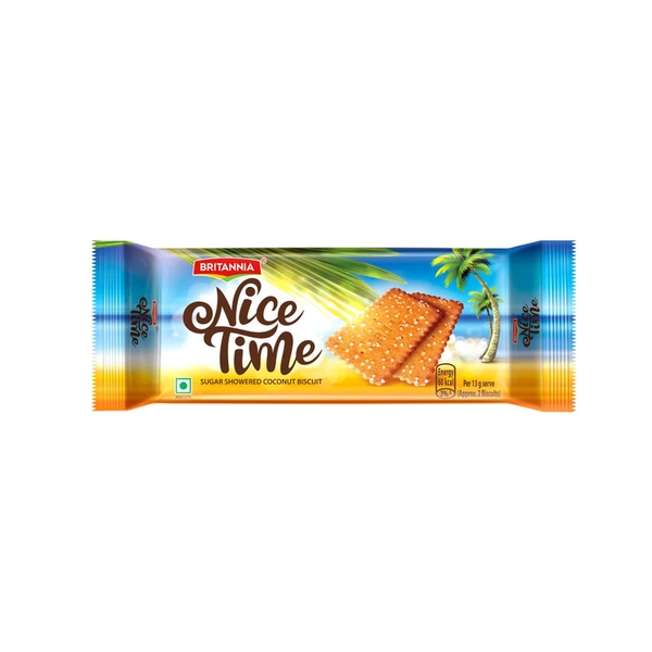 BRITANNIA NICE TIME BISCUITS - 143GM
