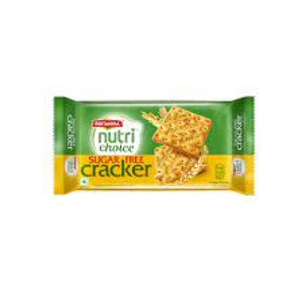 BRITANNIA NUTRI CHOICE SUGARFREE CRACKERS - 67GM