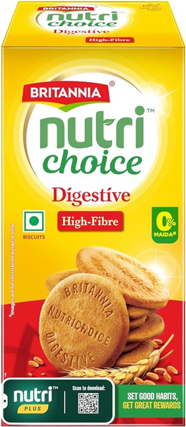 BRITANNIA NUTRI CHOICE DIGESTIVE COOKIES - 280GM