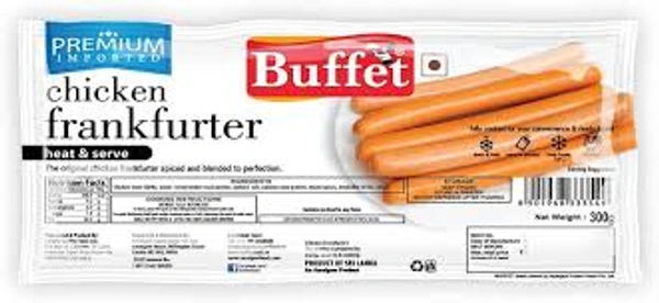 BUFFET CHICKEN FRANKFURTER - 300GM