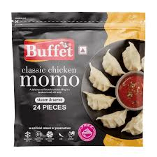 BUFFET CLASSIC CHICKEN MOMOS - 480GM