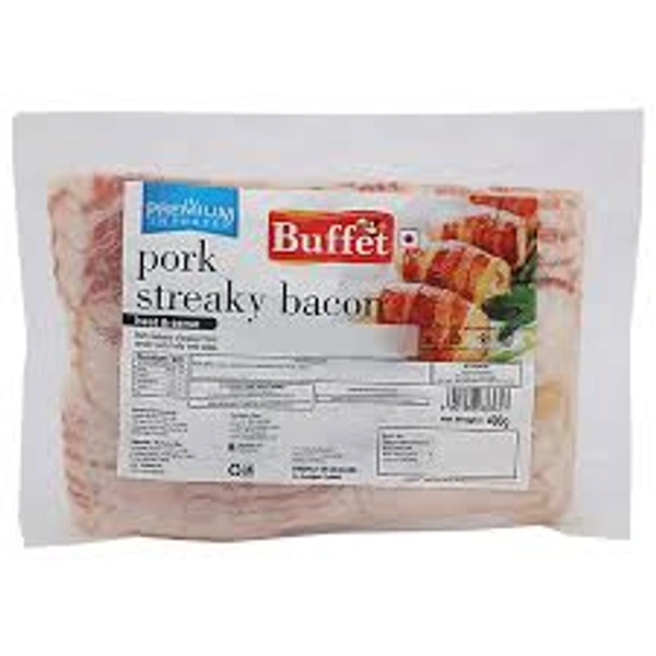 BUFFET PORK STREAKY BACON - 400GM