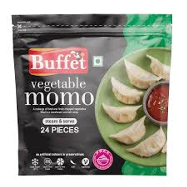 BUFFET VEG MOMOS - 480GM