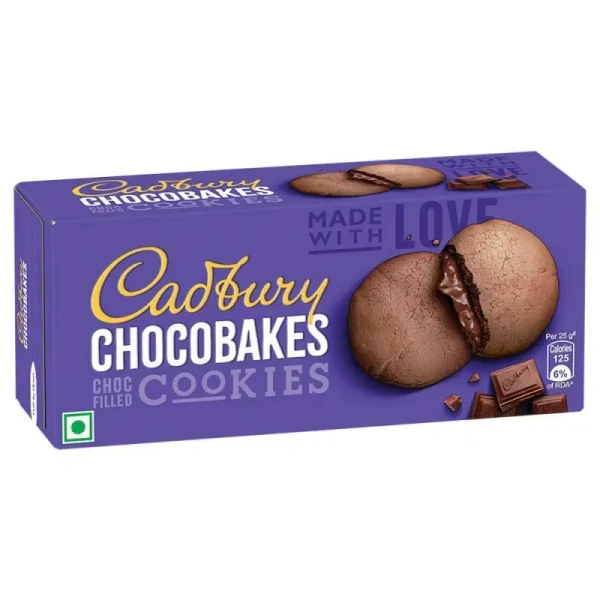 CADBURY CHOCOBAKES CHOCOCHIP COOKIES - 167GM