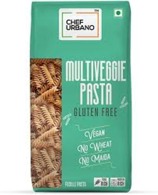 CHEF URBANO GLUTEN FREE MULTI VEGGIE PASTA - 250GM