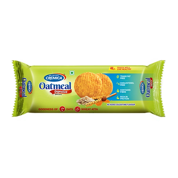 CREMICA OATMEAL DIGESTIVE COOKIES - 112.5GM