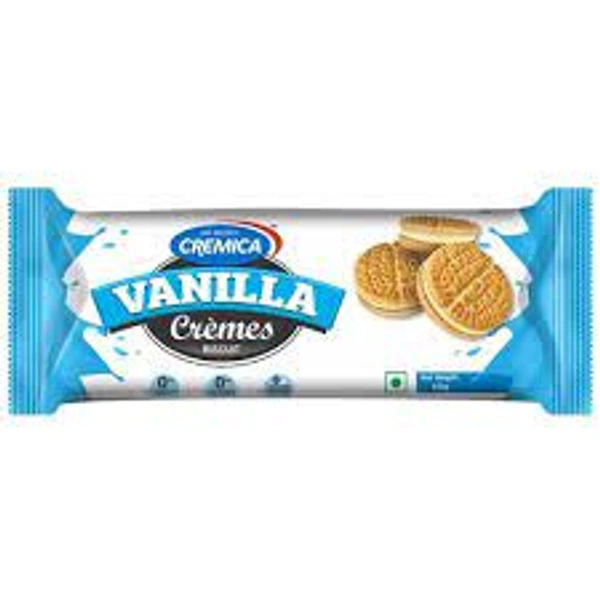 CREMICA VANILLA CRÈME BISCUITS - 100GM