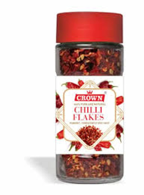 CROWN CHILLI FLAKES - 40GM
