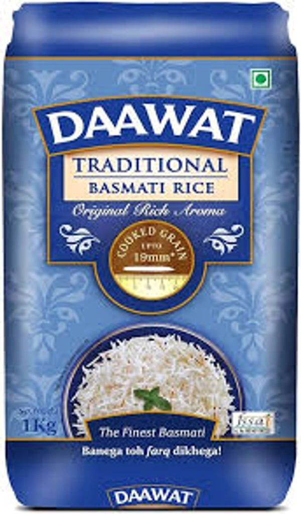 DAAWAT TRADITIONAL RICE - 1KG