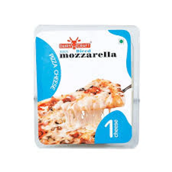 DAIRY CRAFT PIZZA CHEESE MOZZARELLA +CHEDDAR - 200GM