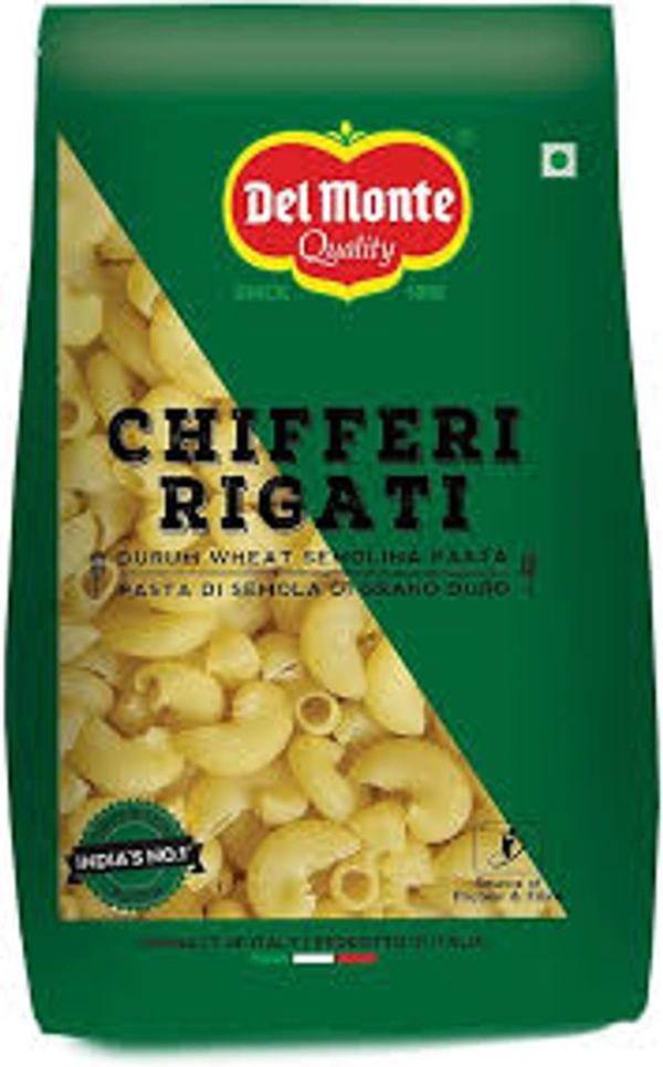 DEL MONTE CHIFFERI RIGATE PASTA - 500GM