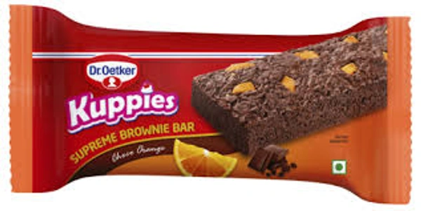 DR OETKER KUPPIES CREME BROWNIE BAR CHOCO COFFEE - 135GM