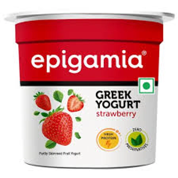 EPIGAMIA GREEK YOGURT STRAWBERRY - 85GM