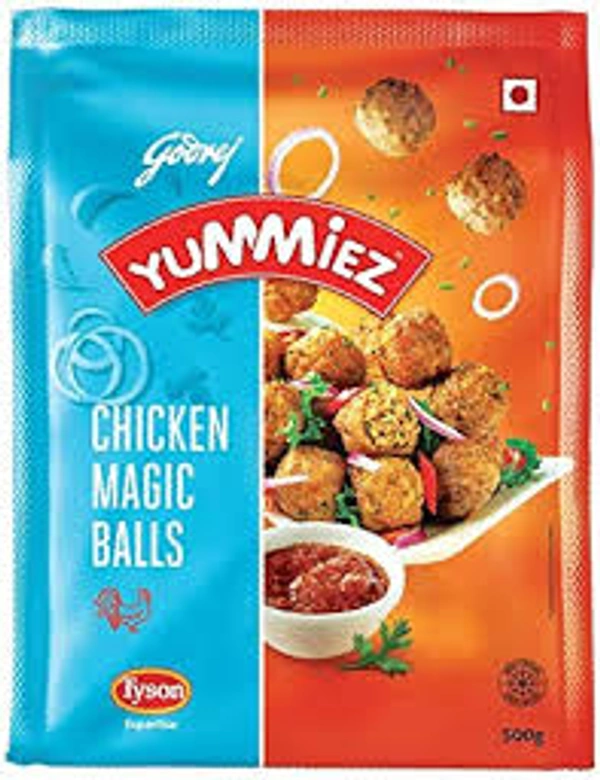GODREJ YUMMIEZ CHICKEN MAGIC BALLS - 500GM