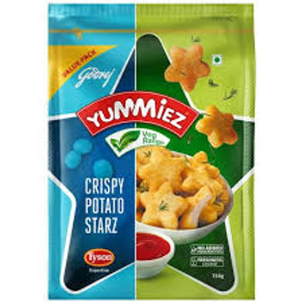 GODREJ YUMMIEZ CRISPY POTATO STARZ - 400GM