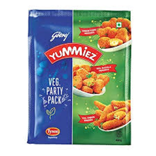 GODREJ YUMMIEZ VEG PARTY PACK - 600GM