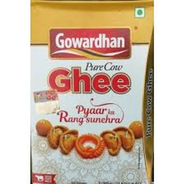 GOWARDHAN PURE COW GHEE TETRA PACK - 1LTR