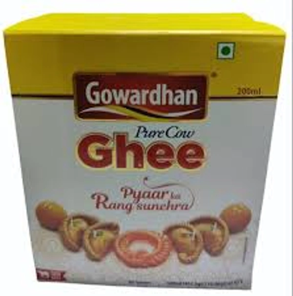 GOWARDHAN PURE COW GHEE TETRA PACK - 200ML