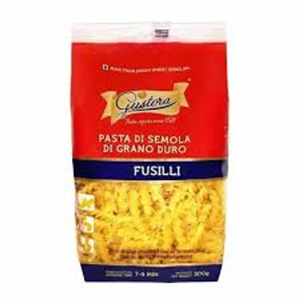 GUSTORA FUSILLI PASTA - 500GM