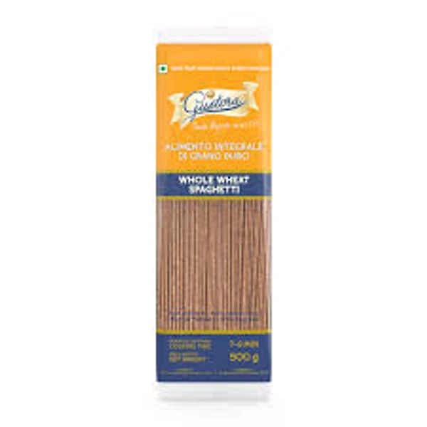 GUSTORA WHOLE WHEAT SPAGHETTI - 500GM