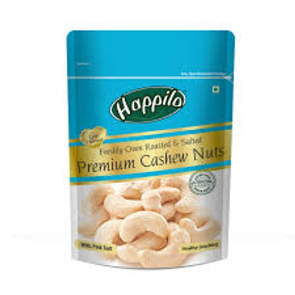 HAPPILO PREMIUM ROASTED&SALTED CASHEW NUTS - 200GM