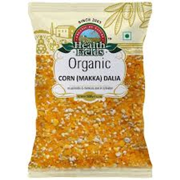 HEALTH FIELDS ORGANIC CORN DALIA - 500GM