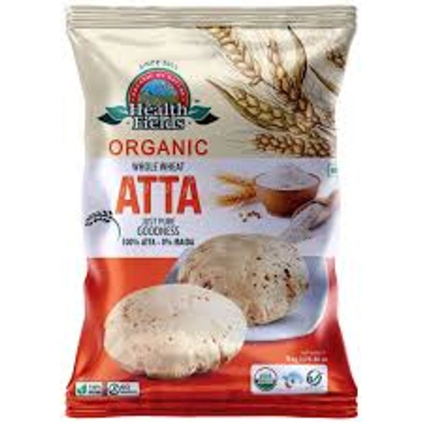 HEALTH FIELDS ORGANICS HEALTH FIELDS ORGANIC WHEAT ATTA - 5KG