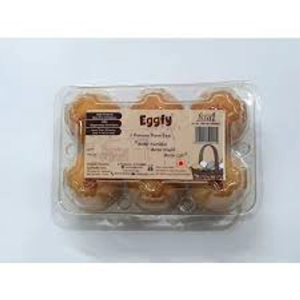 SHAM SUPER STORE HENVILLA BROWN EGG TREY - 6PCS