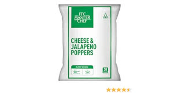 ITC CHEESE JALAPENO POPPERS - 500GM