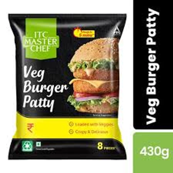 ITC VEG BURGER PATTY - 430GM
