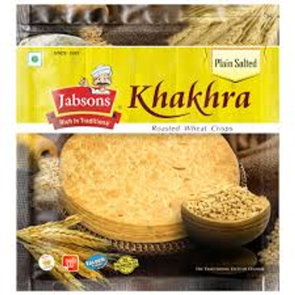 JABSONS KHAKHRA PLAIN SALTED - 180GM