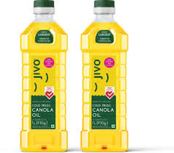 JIVO CANOLA OIL COMBO 1+1 - 1LTR