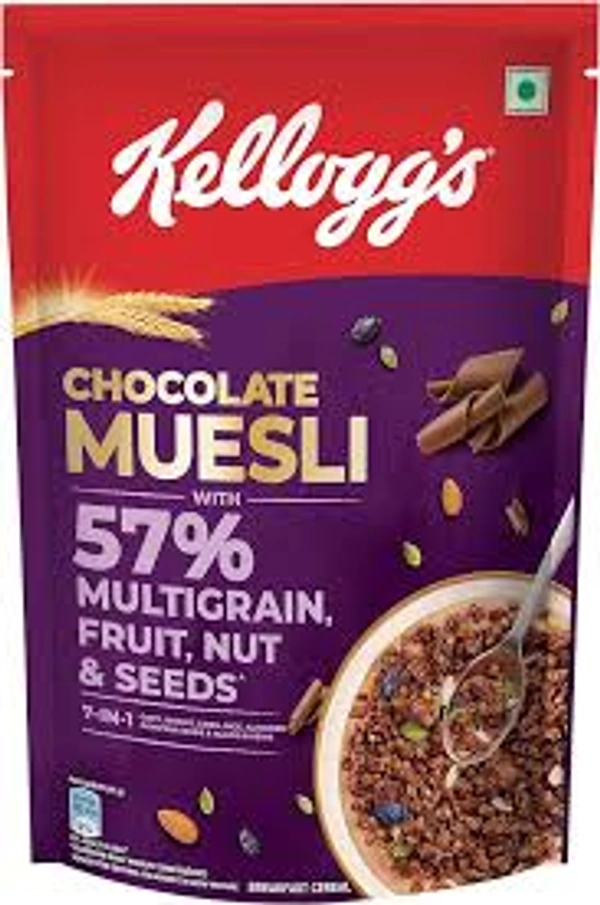 KELLOGG'S MUESLI CHOCOLATE 57% MULTIGRAIN - 450GM