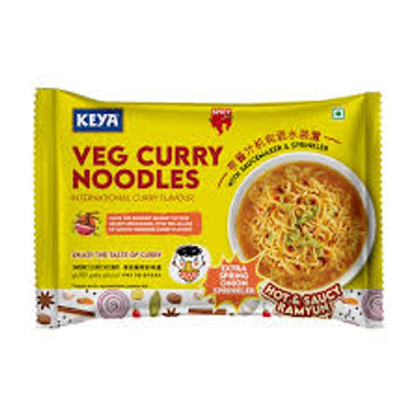 KEYA VEG CURRY NOODLES - 83.5GM