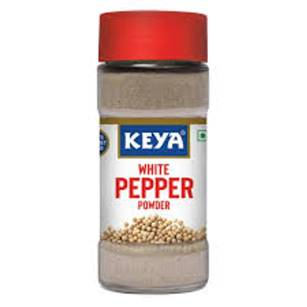 KEYA WHITE PEPPER POWDER - 60GM