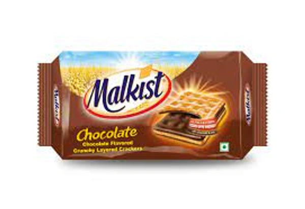 MALKIEST CHOCOLATE FLAVOUR CRACKERS - 144GM