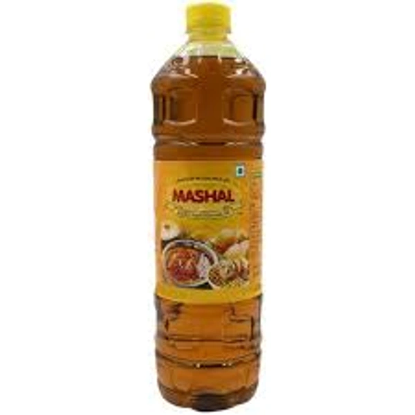 MASHAL KACHI GHANI MUSTARD OIL - 1LTR