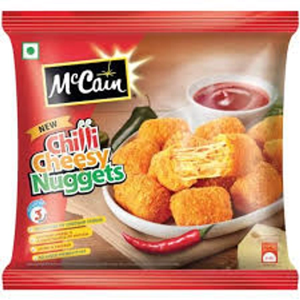 MCCAIN CHILLI CHEESE NUGGETS - 400GM