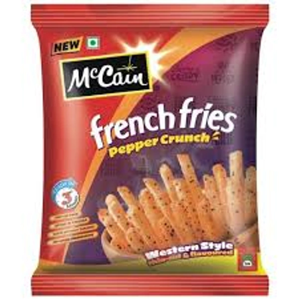 MCCAIN FRENCH FRIES PEPPER CRUNCH - 200GM