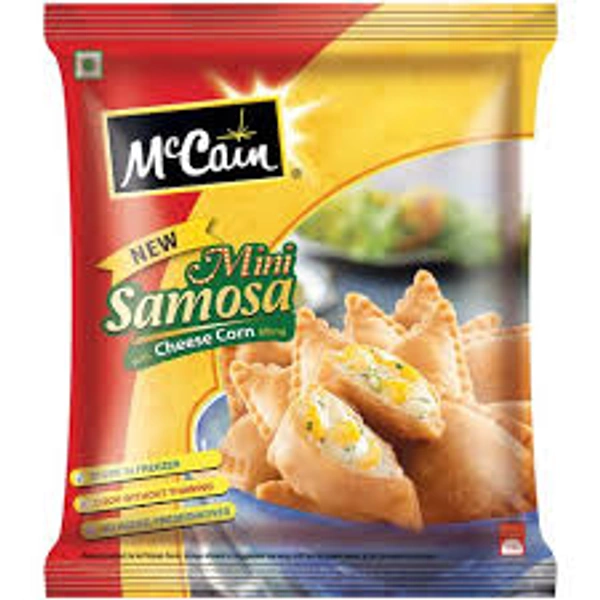 MCCAIN MINI SAMOSA CHEESE CORN - 240GM