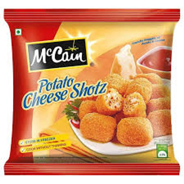 MCCAIN POTATO CHEESE SHOTZ - 400GM