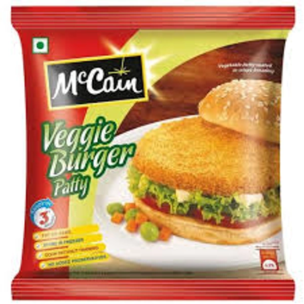 MCCAIN VEG BURGER PATTY - 360GM
