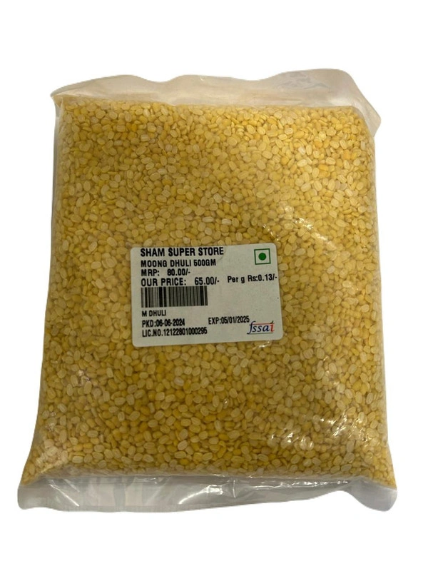 SHAM SUPER STORE MOONG DHULI - 500GM