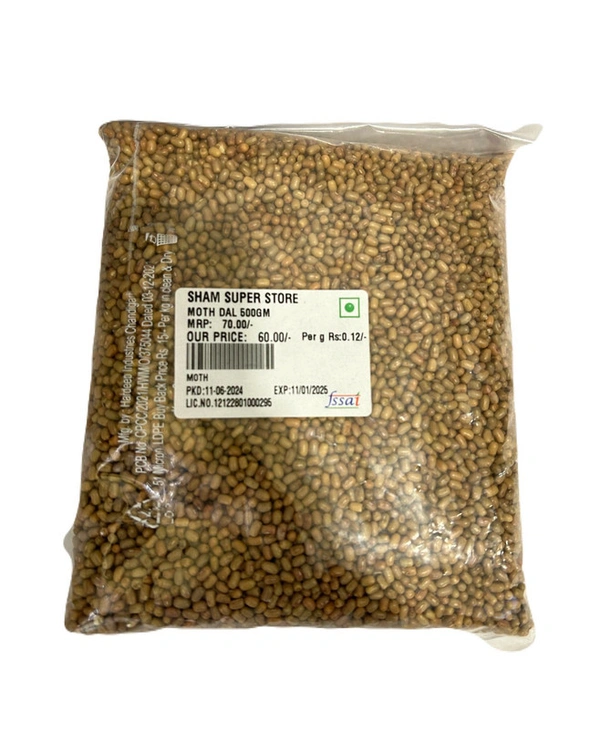 SHAM SUPER STORE MOTH DAL - 500GM