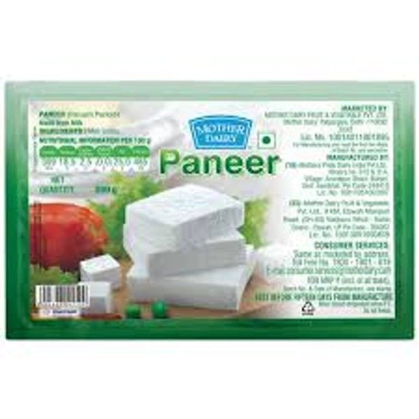 MOTHER DAIRY PANEER - 200GM