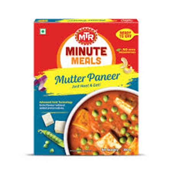 MTR MINTUE MEALS BUTTER PANEER - 300GM